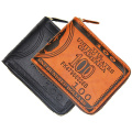 Fashion New Design US Dollar Print Prinsing Holder Case Mens Wallet Slim Pu Кожаный кошелек для путешествий
